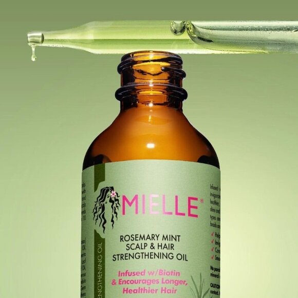 Mielle Rosemary Mint Hair Oil, Pack of 2 (NEW) - Picture 3 of 4